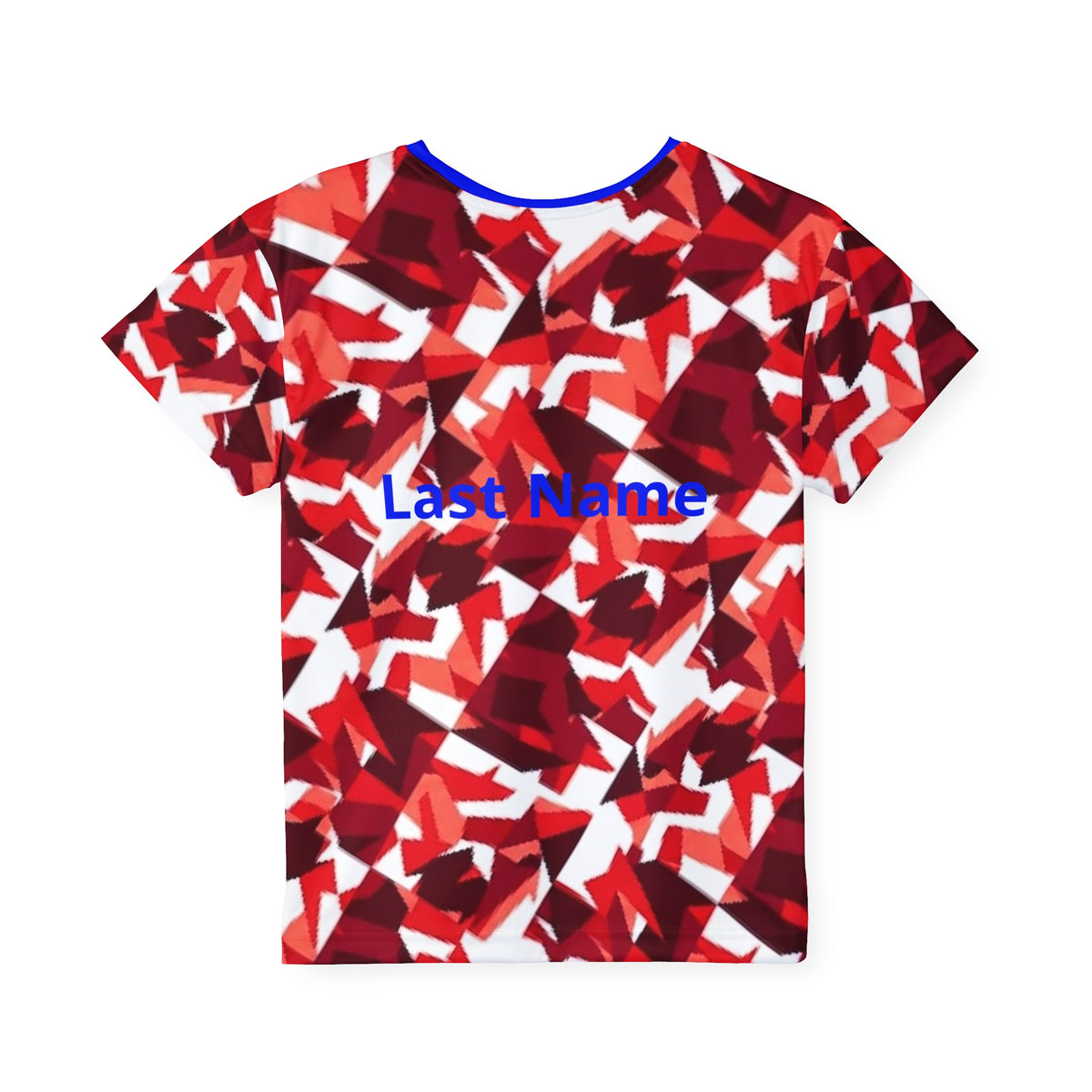 Robins Youth Bowling League Kids Jersey - Red
