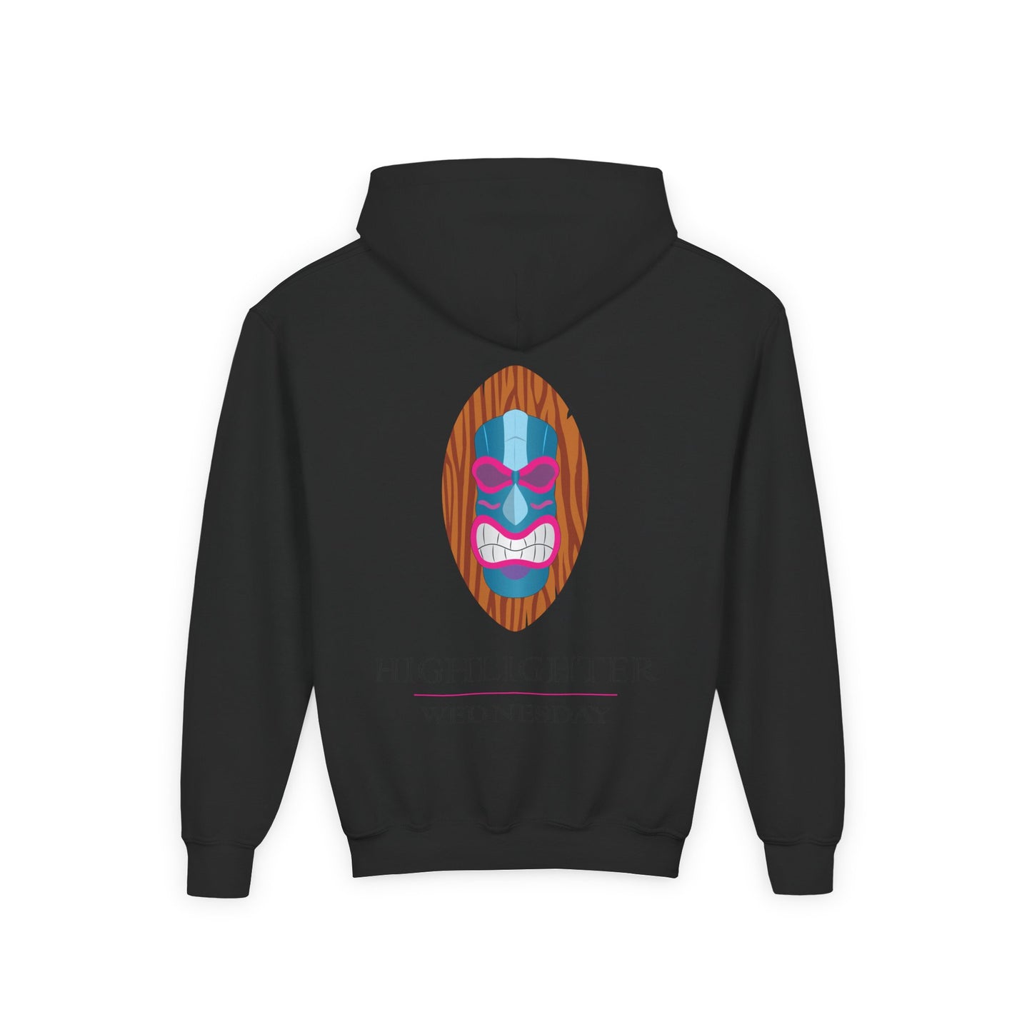 HW Youth Heavy Blend Hooded Sweatshirt - Highlighter Wednesday