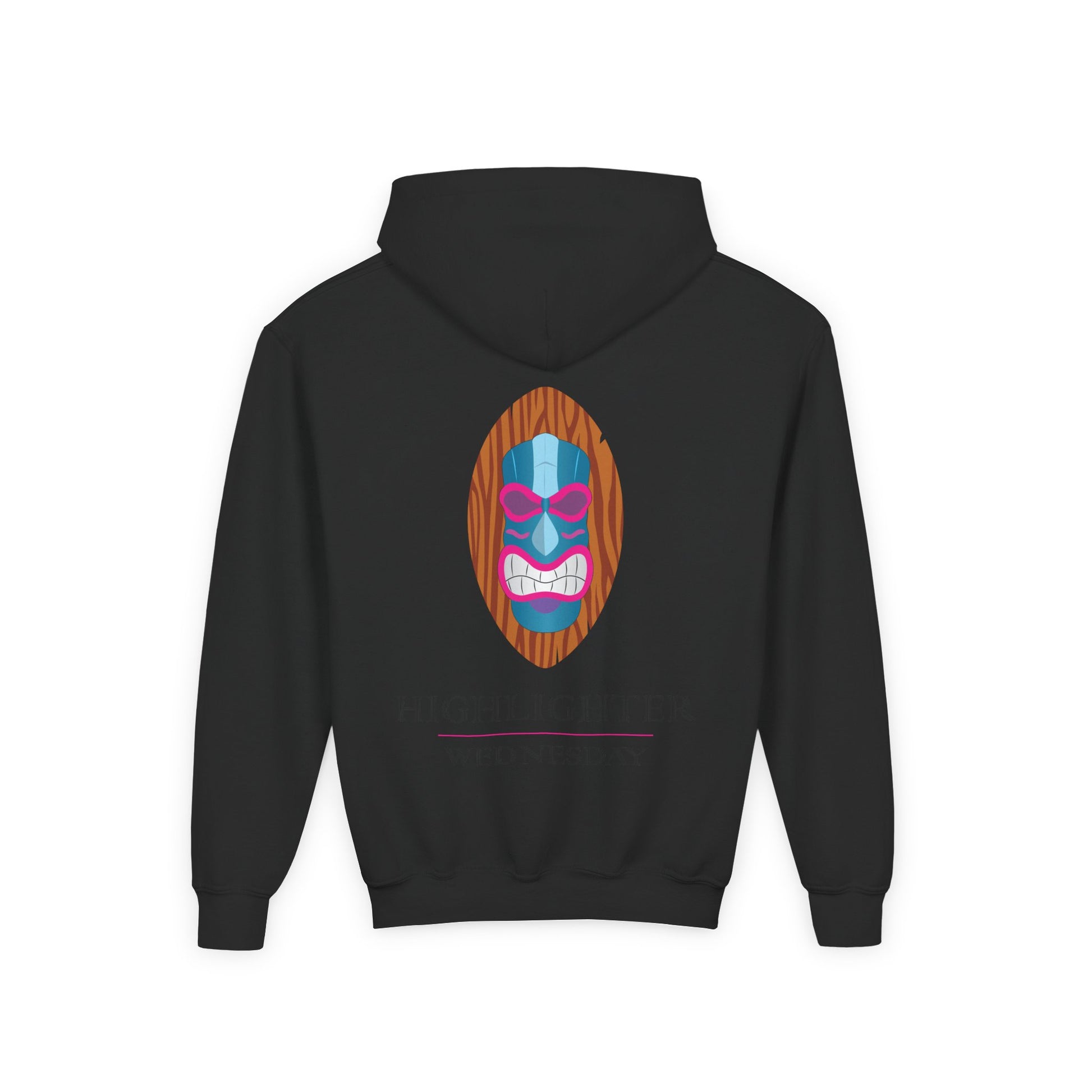 HW Youth Heavy Blend Hooded Sweatshirt - Highlighter Wednesday