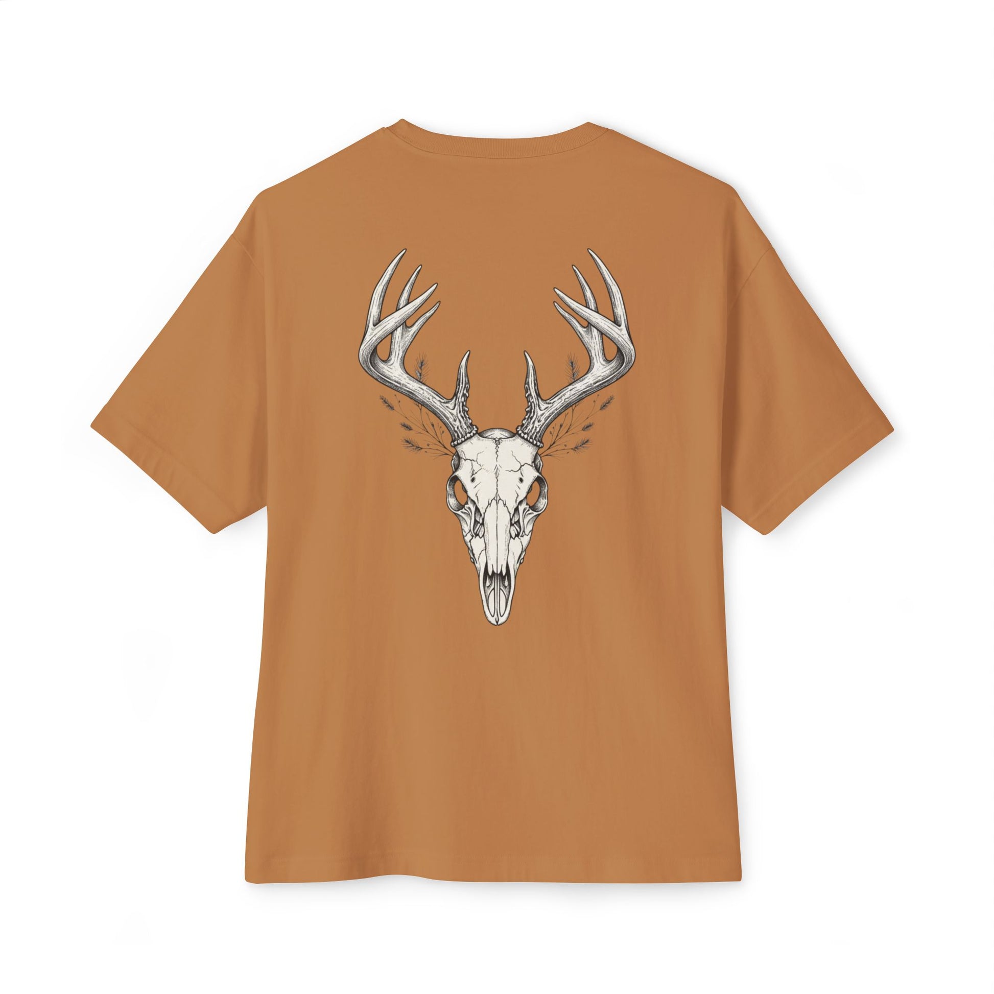 HW Antler Oversized Tee - Highlighter Wednesday