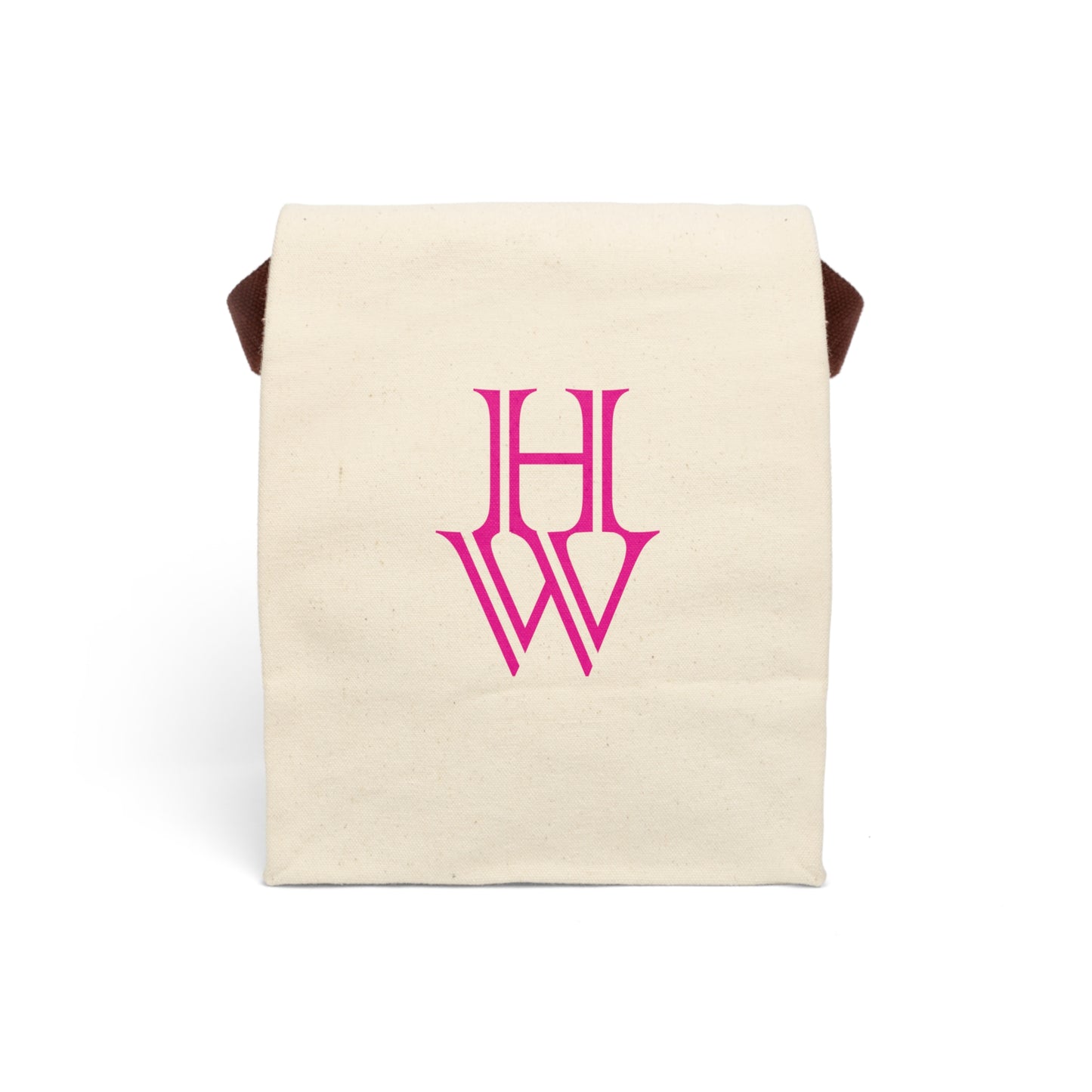 HW Canvas Lunch Bag - Highlighter Wednesday