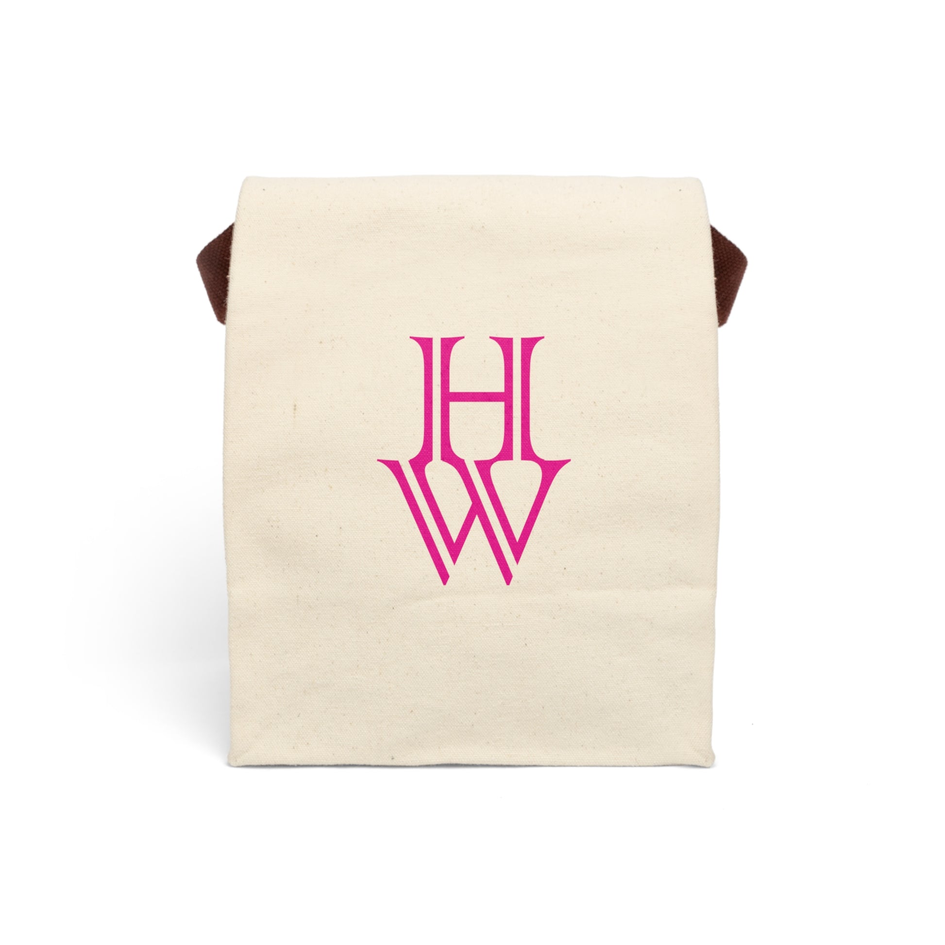 HW Canvas Lunch Bag - Highlighter Wednesday