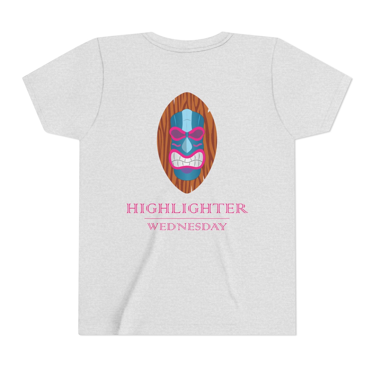 HW Youth Short-Sleeve Tee - Highlighter Wednesday