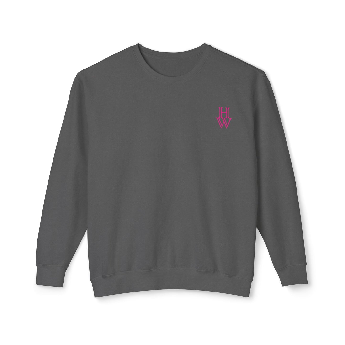 HW 100% Ring-Spun Cotton Crewneck Sweatshirt - Highlighter Wednesday