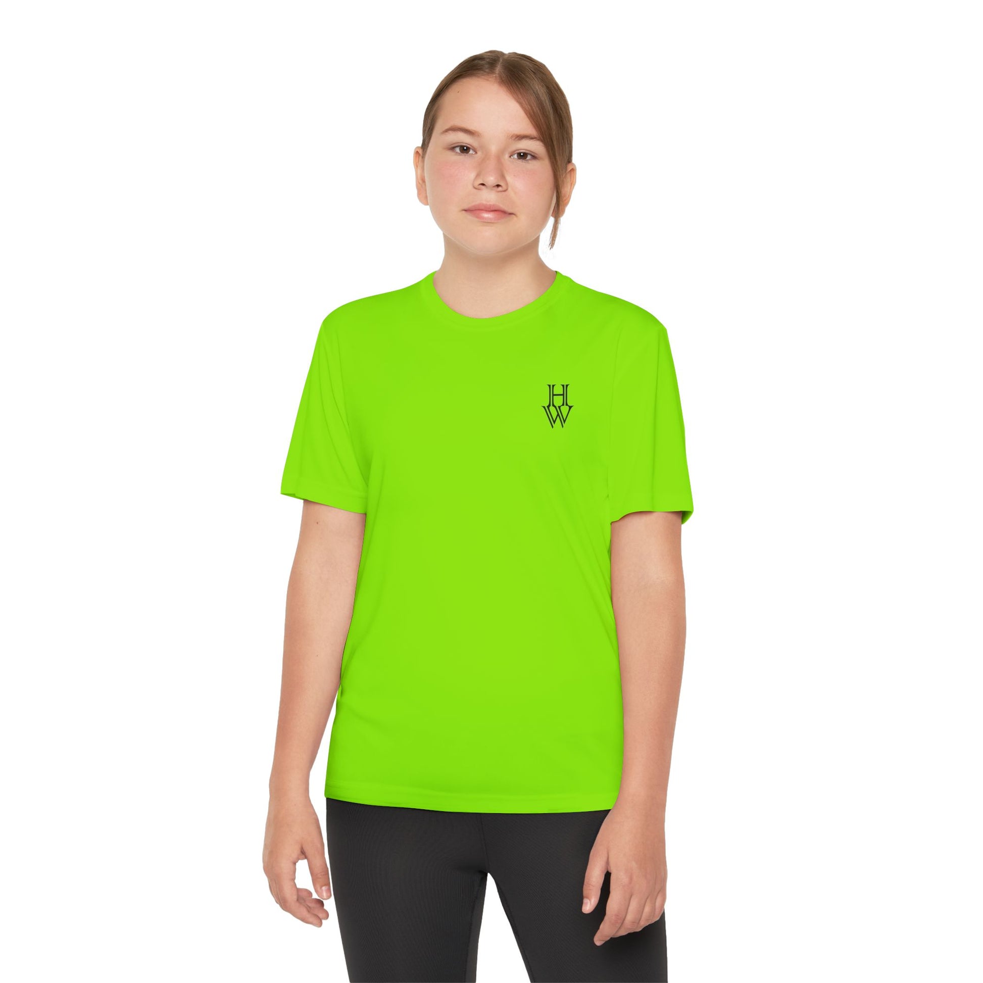 HW Youth Performance Tee - Highlighter Wednesday
