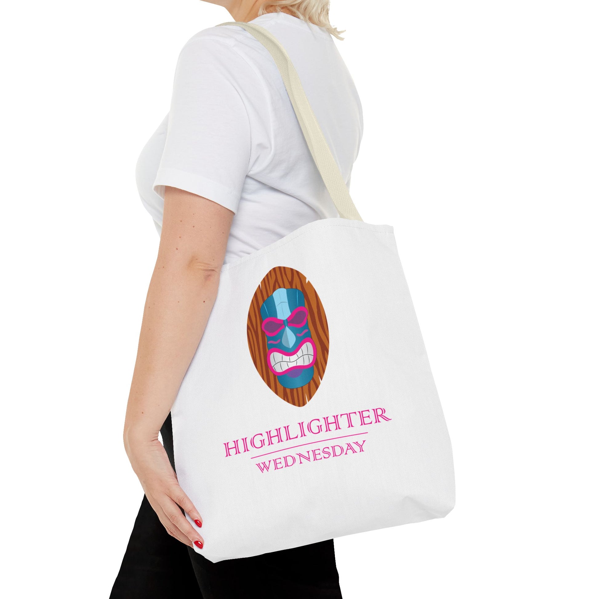 HW Everyday Print Tote - Highlighter Wednesday