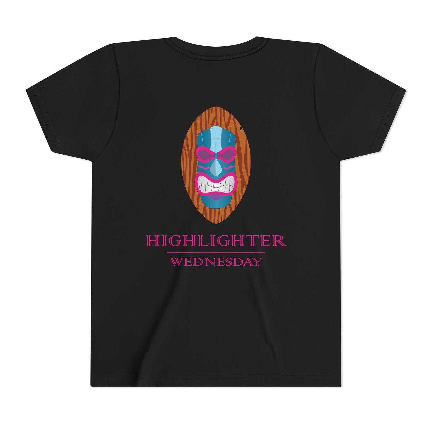 HW Youth Short-Sleeve Tee - Highlighter Wednesday