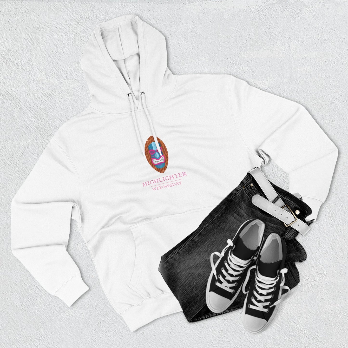 HW Patriotic Fleece Hoodie - Veterans Day Printify