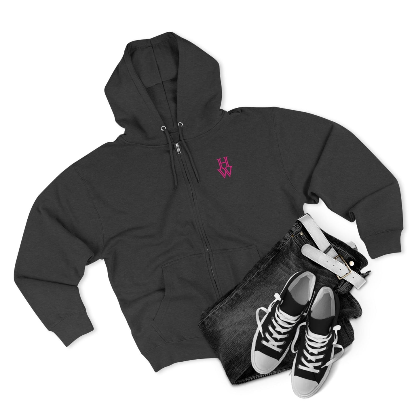 HW Unisex Zip Hoodie Printify