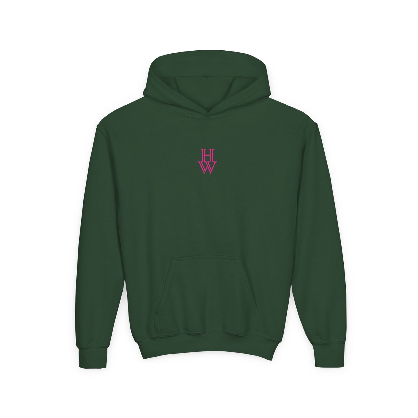 HW Youth Heavy Blend Hooded Sweatshirt - Highlighter Wednesday