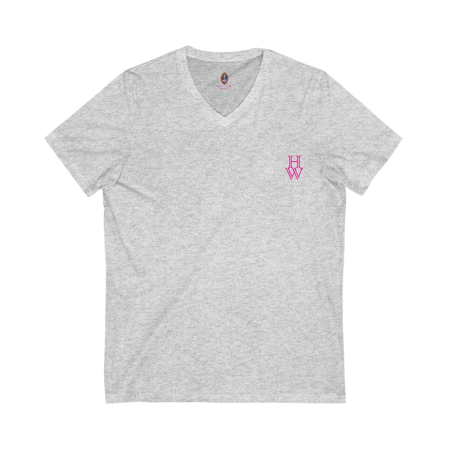 HW V-Neck T-Shirt - Highlighter Wednesday