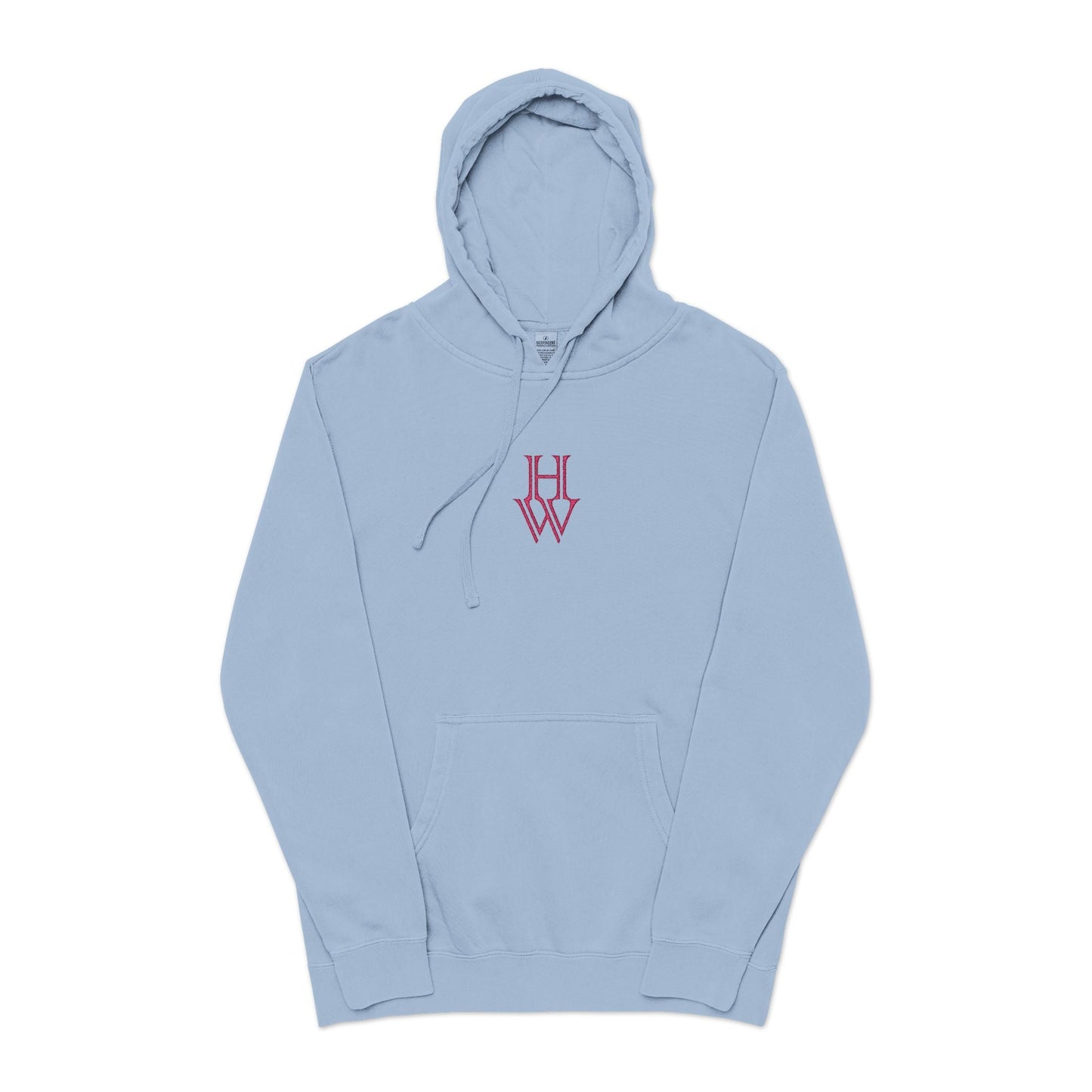 HW Unisex Pigment-Dyed Hoodie Printify