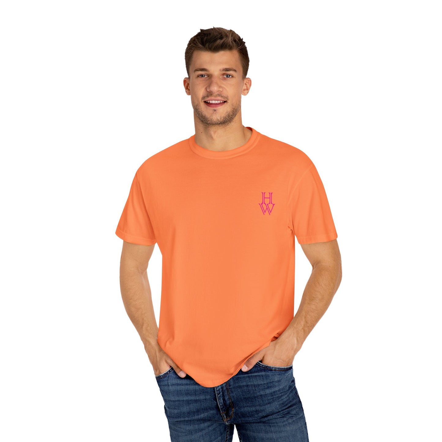 HW Unisex Garment-Dyed T-shirt - Highlighter Wednesday