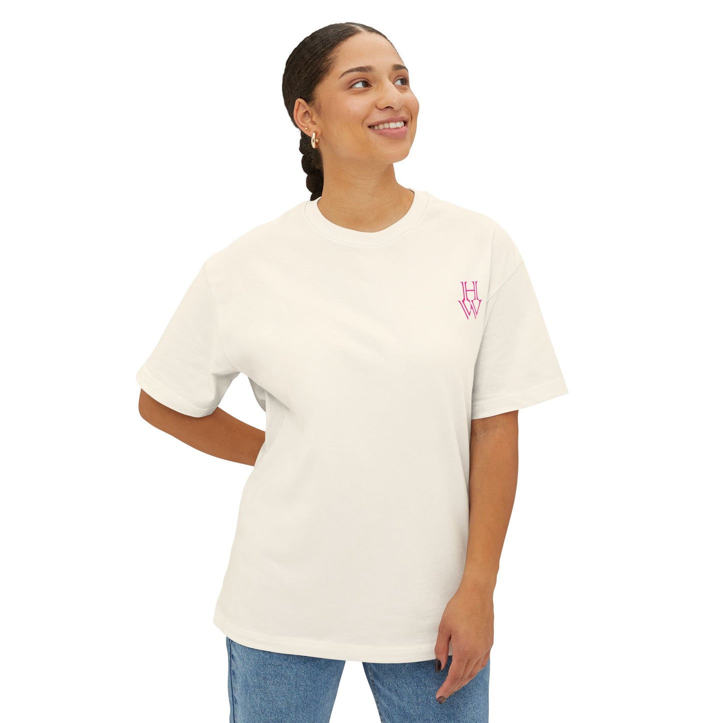 HW Boxy Fit T-Shirt - Highlighter Wednesday