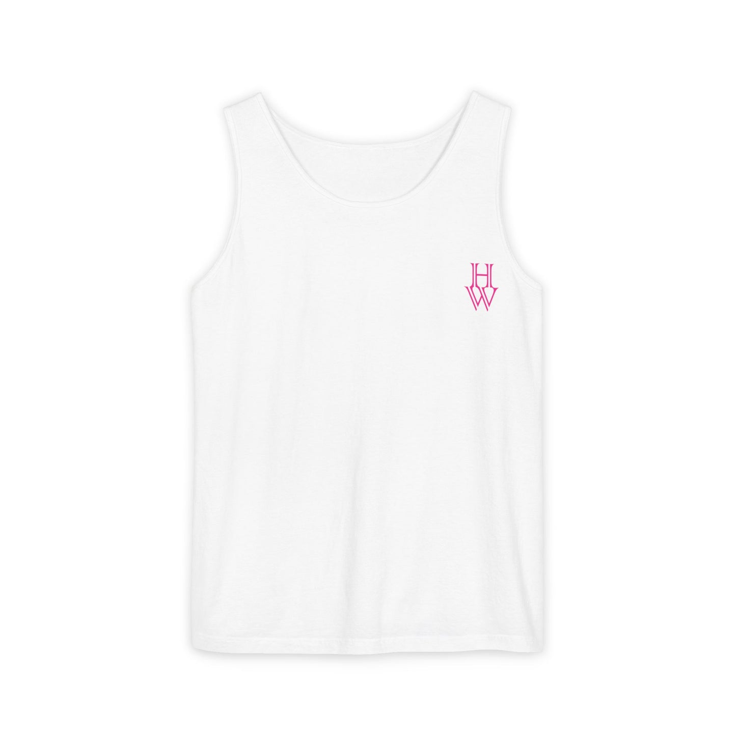 HW Unisex Garment-Dyed Tank Top - Highlighter Wednesday