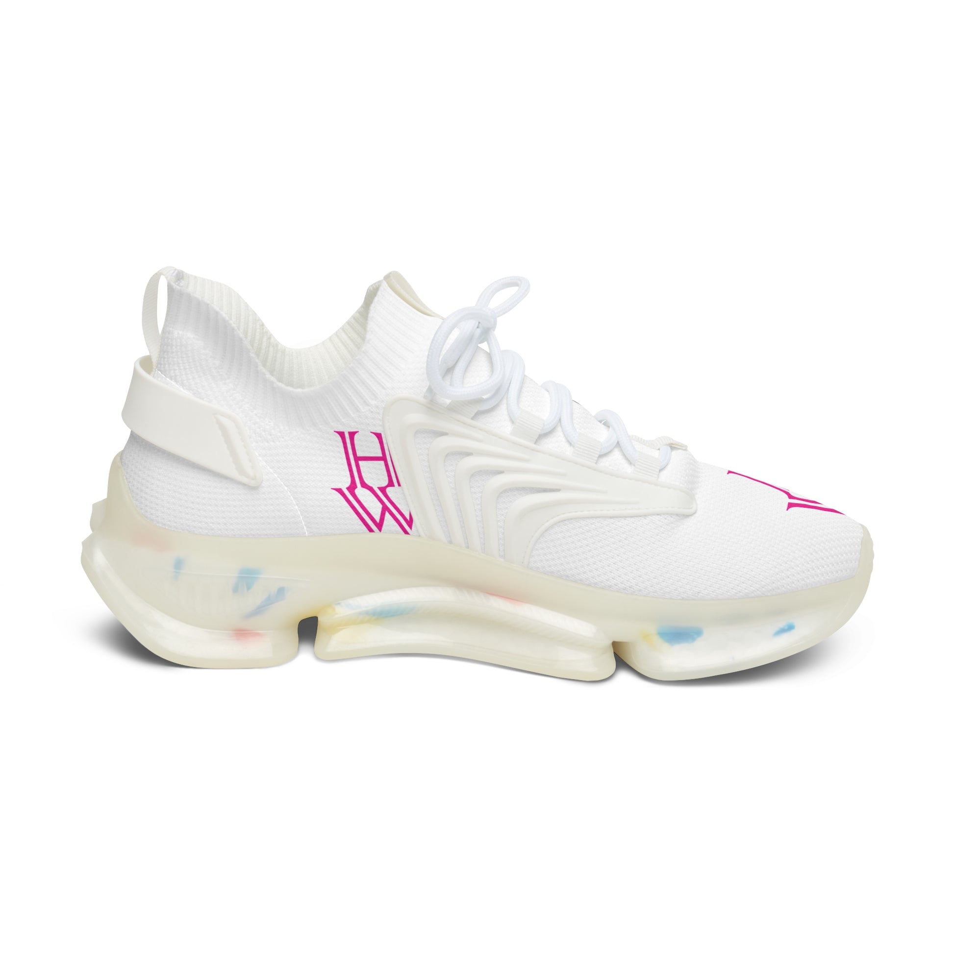 HW Mesh Knit Sneakers - Highlighter Wednesday