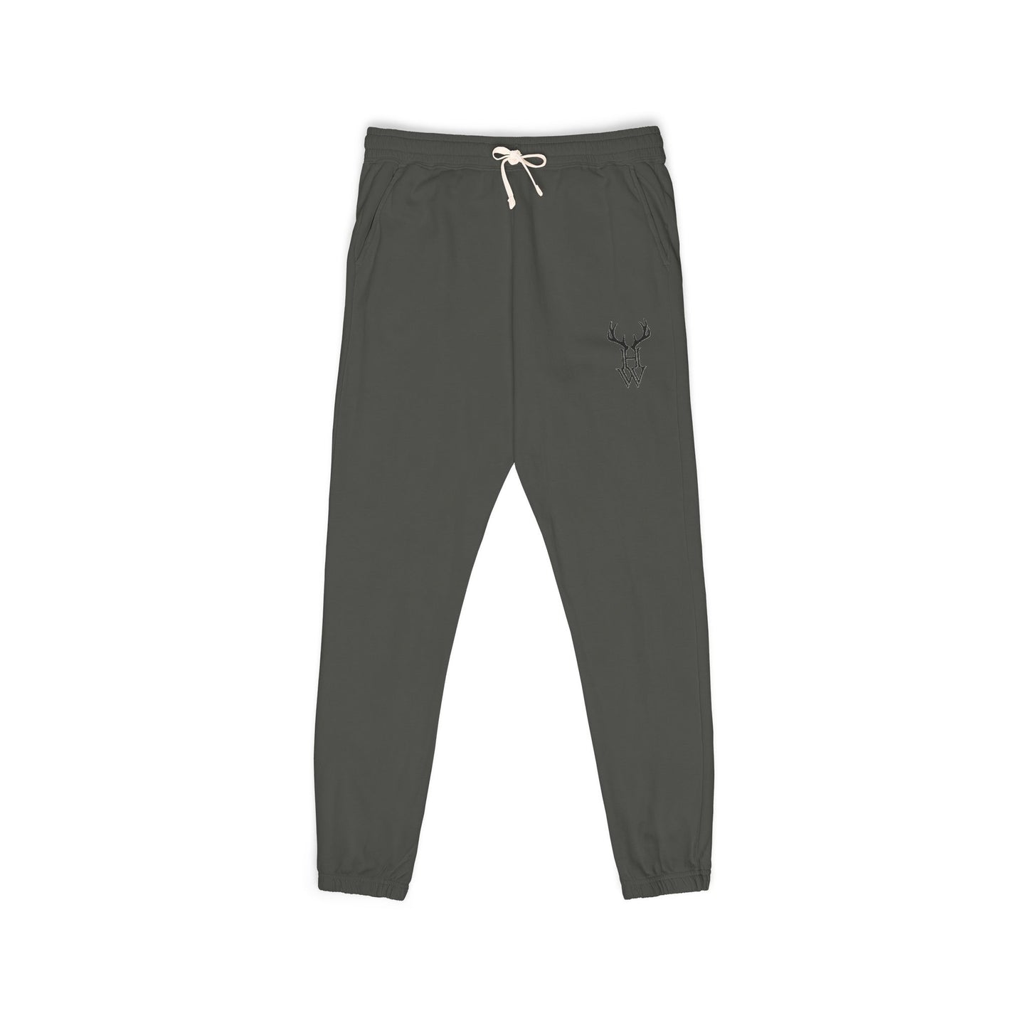 HW Antler Sweatpants - Highlighter Wednesday