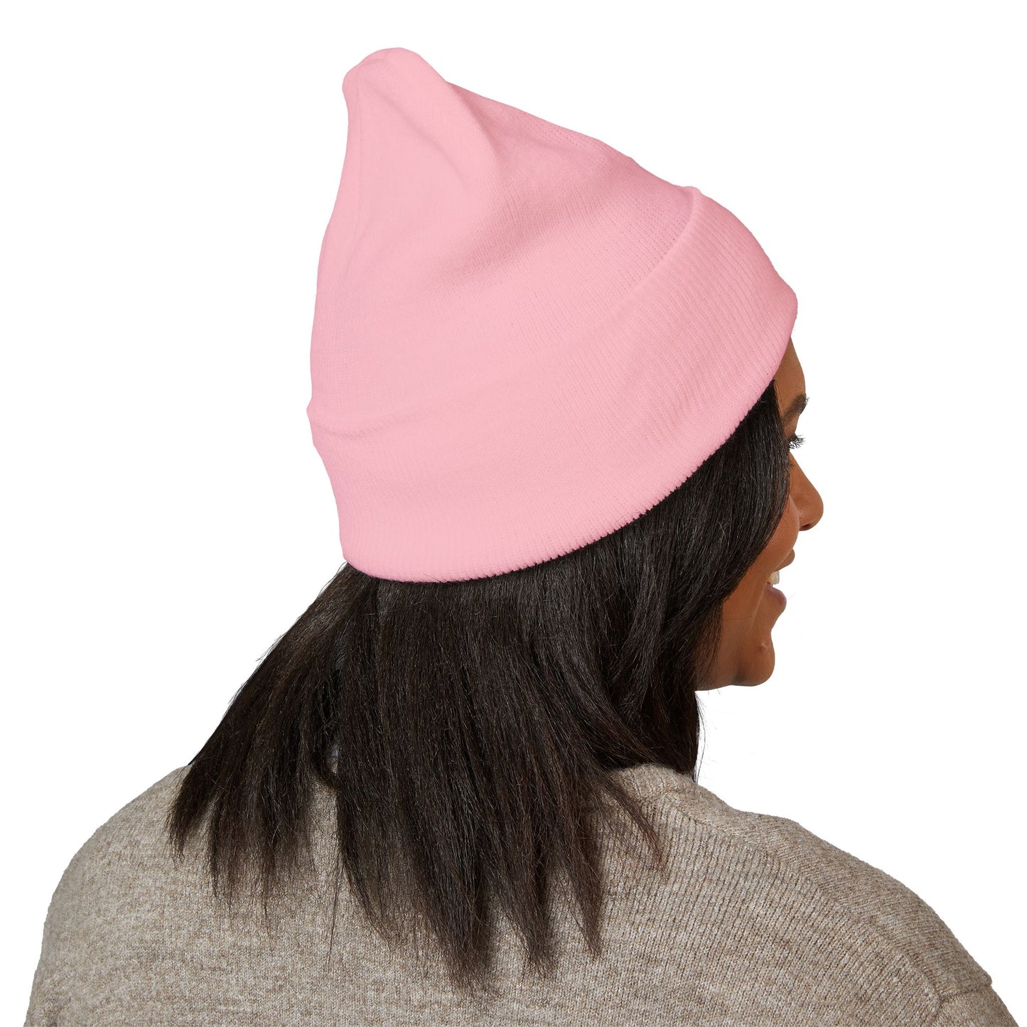 HW Embroidered Cuffed Beanie - Highlighter Wednesday