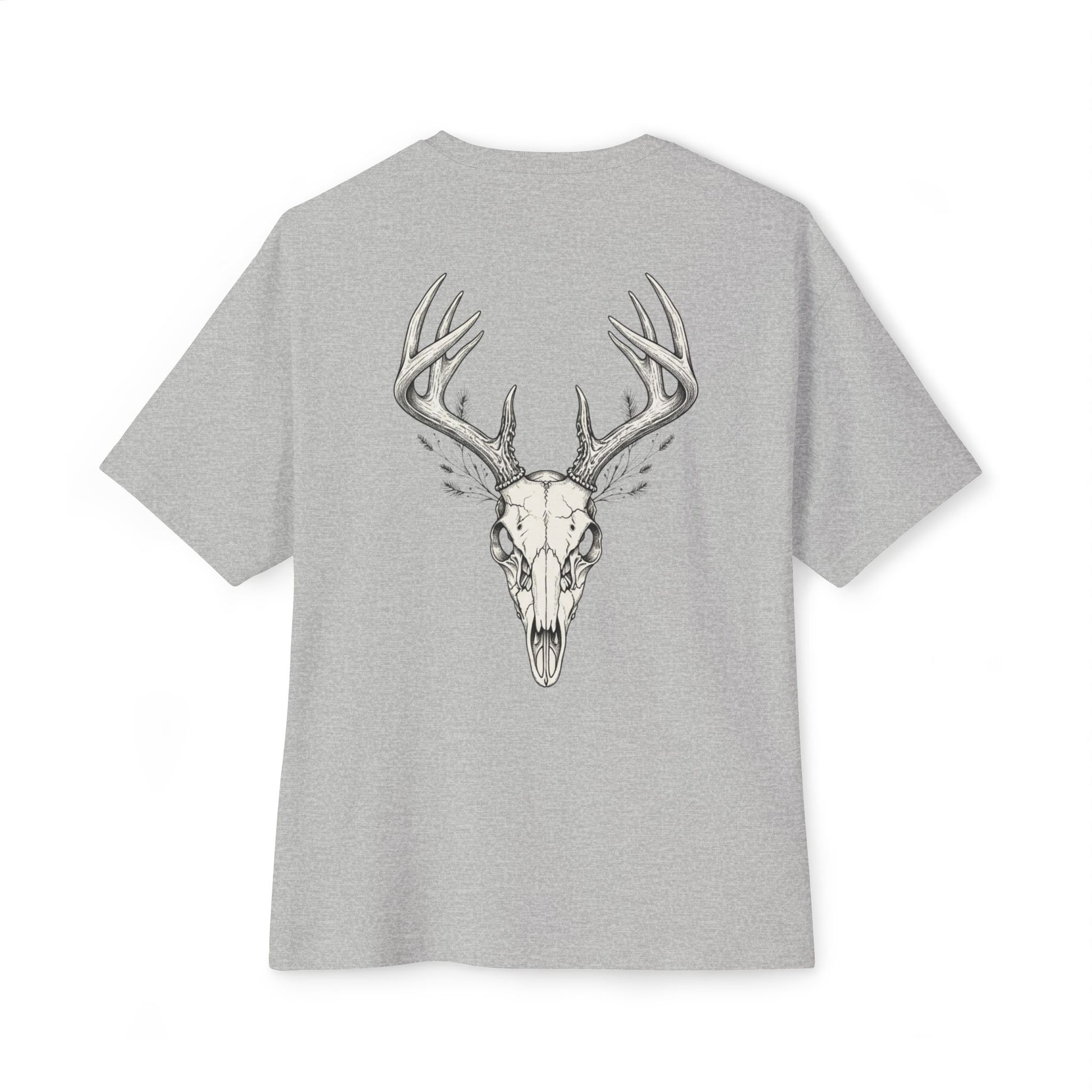 HW Antler Oversized Tee - Highlighter Wednesday