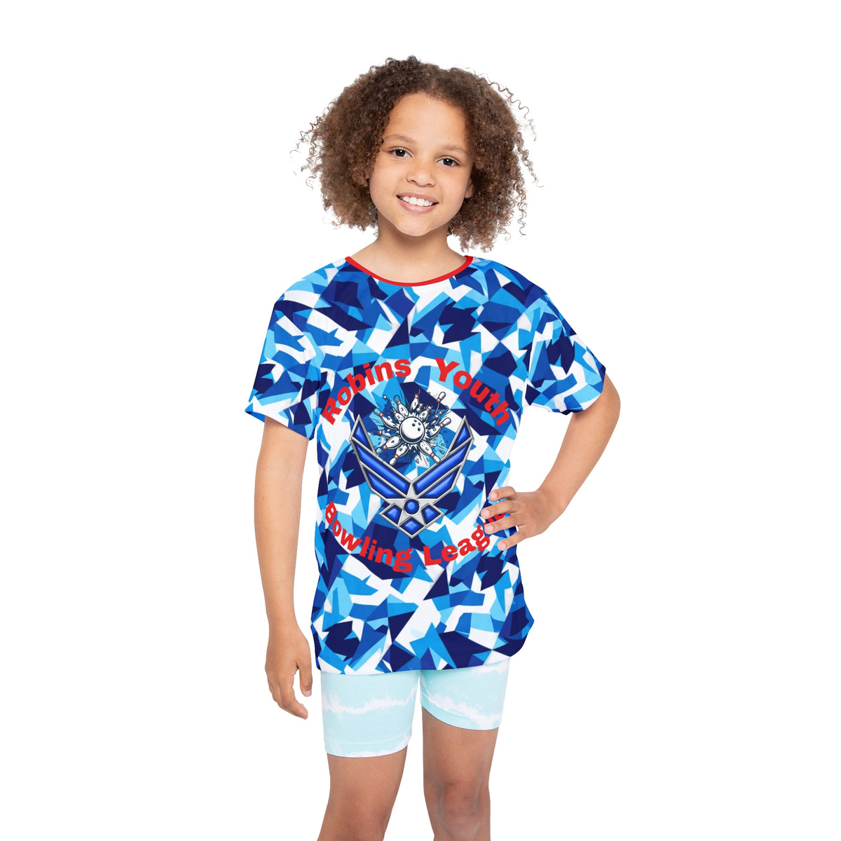 Robins Youth Bowling League Kids Jersey