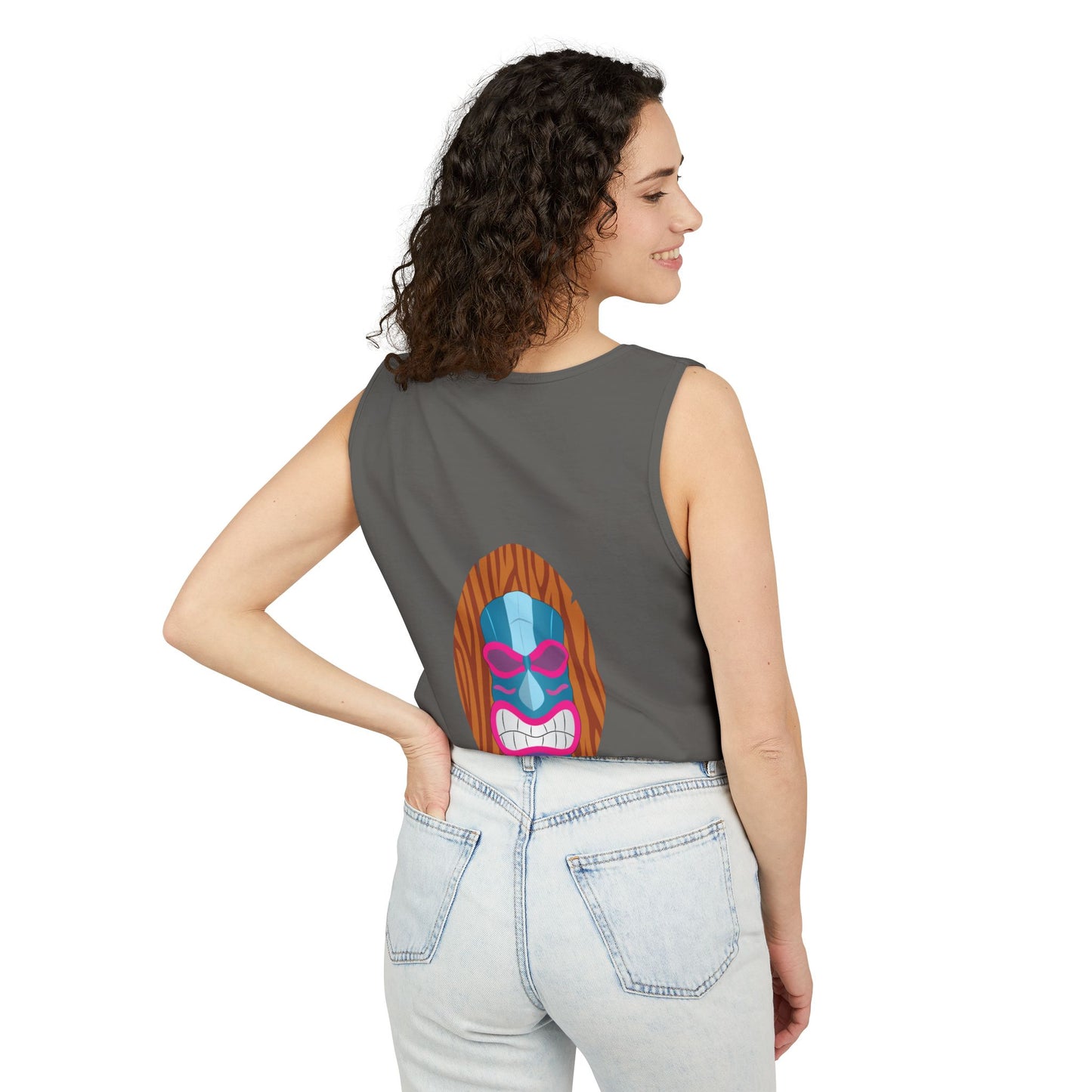 HW Unisex Garment-Dyed Tank Top - Highlighter Wednesday