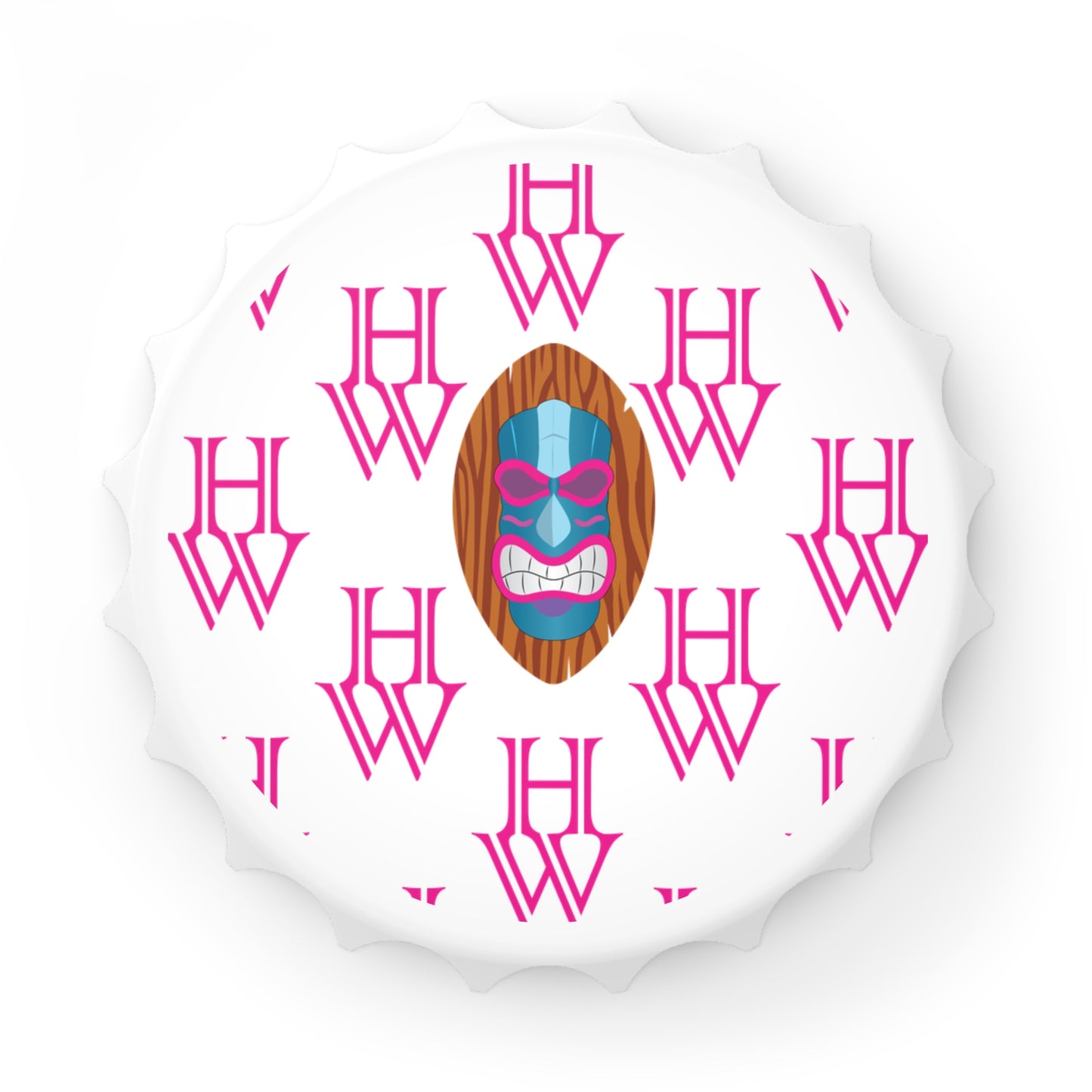 HW Magnetic Bottle Cap Opener - Highlighter Wednesday