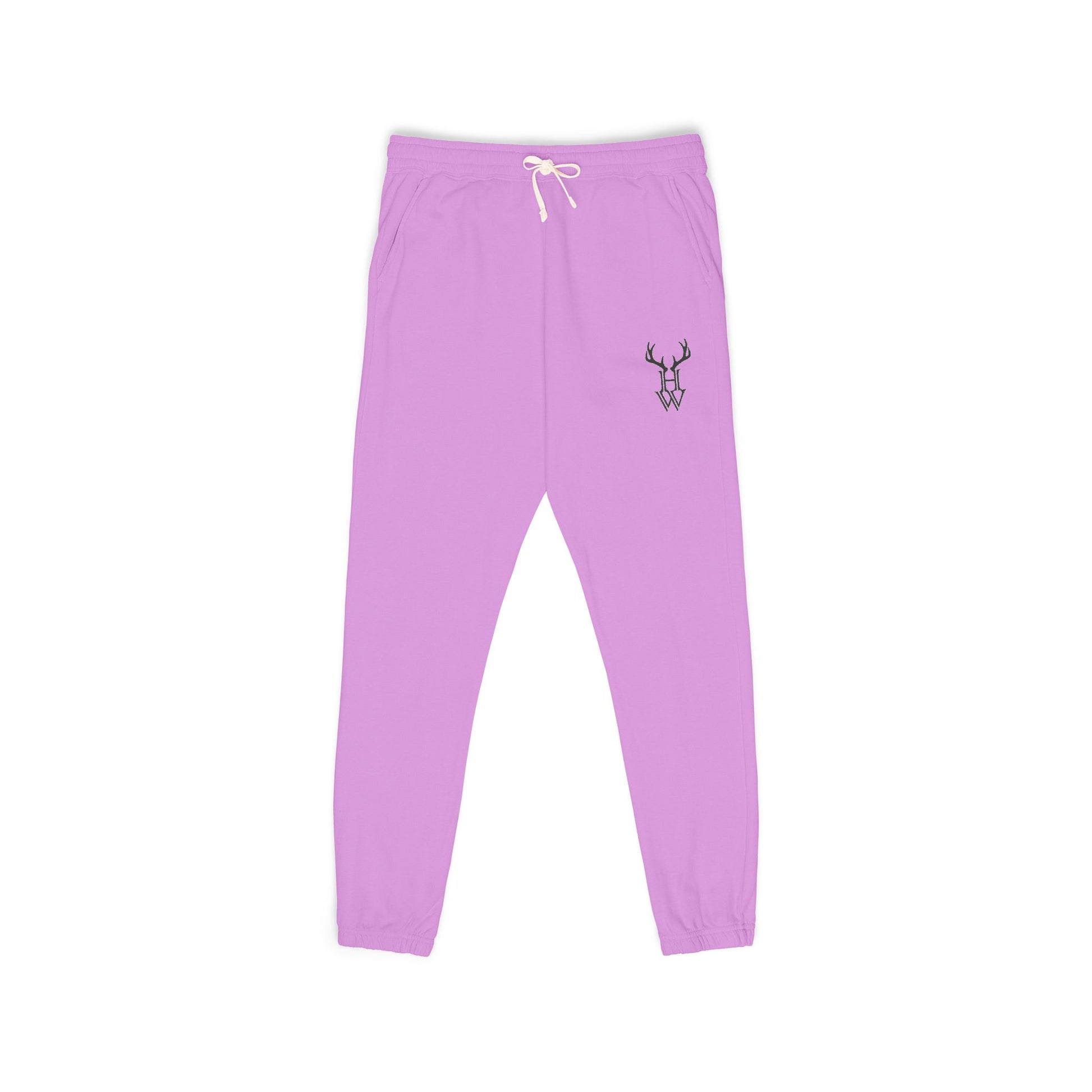 HW Antler Sweatpants - Highlighter Wednesday