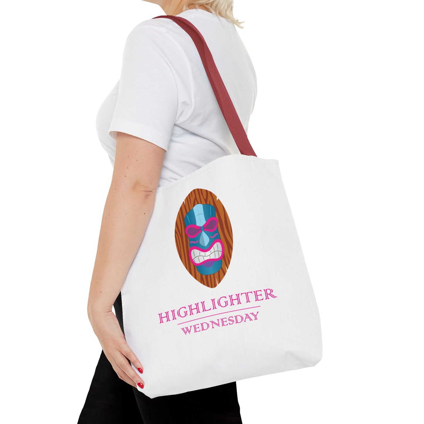 HW Everyday Print Tote - Highlighter Wednesday