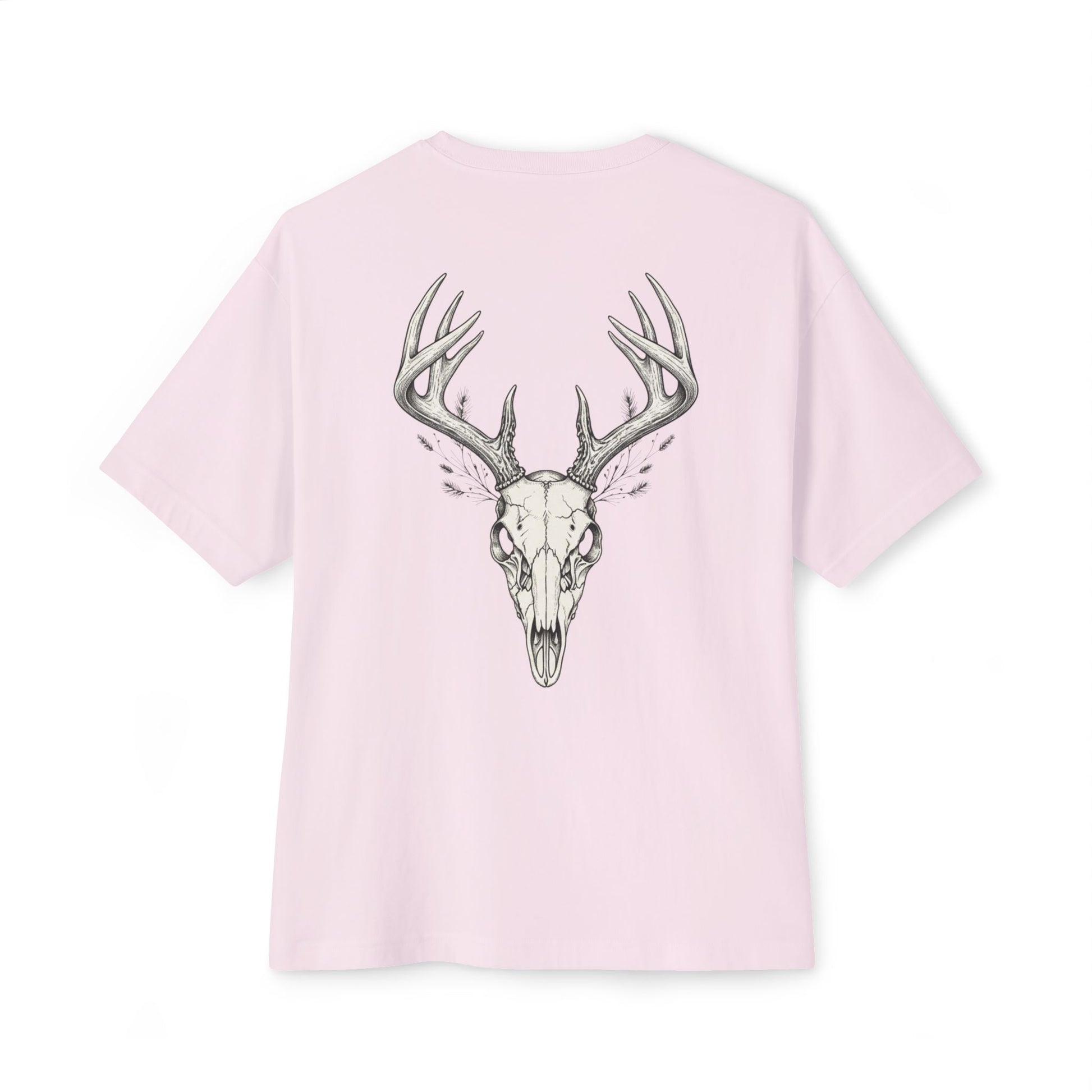 HW Antler Oversized Tee - Highlighter Wednesday