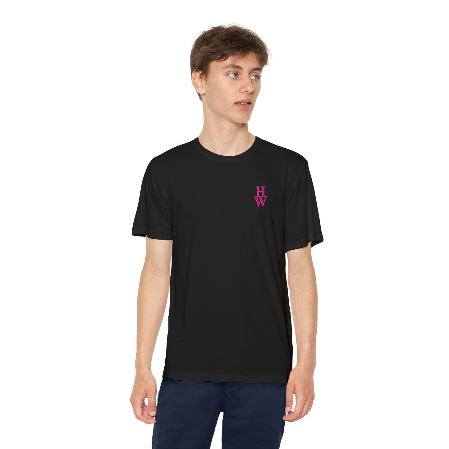 HW Youth Performance Tee - Highlighter Wednesday