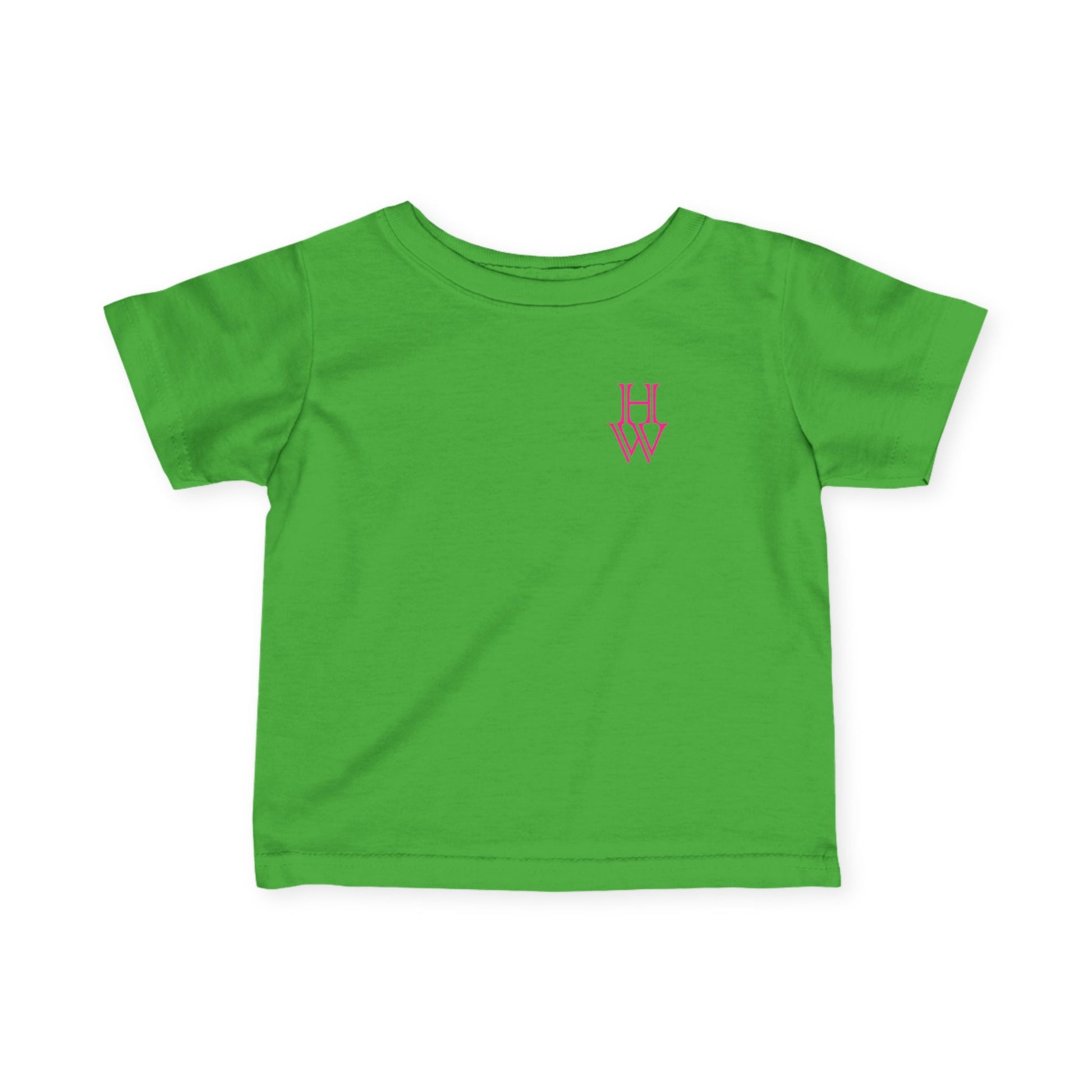 HW Mini Classic Jersey Tee - Highlighter Wednesday