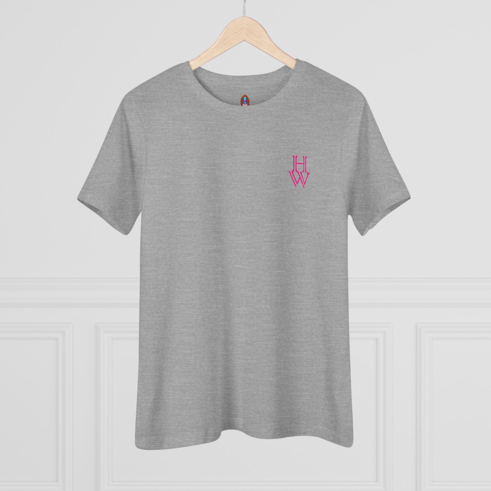 HW Women's Premium Casual Tee - Highlighter Wednesday