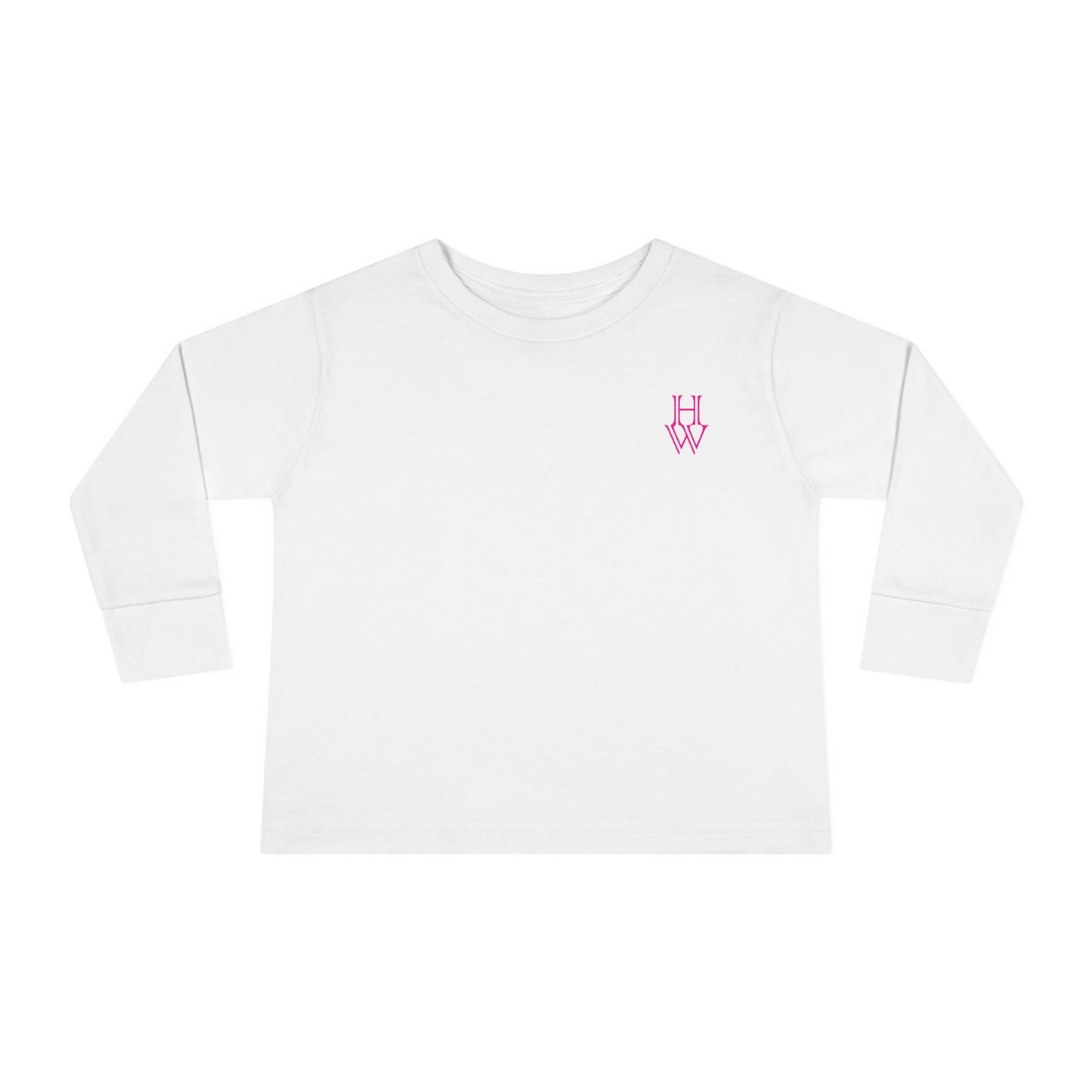 HW Toddler Long-Sleeve Tee - Highlighter Wednesday