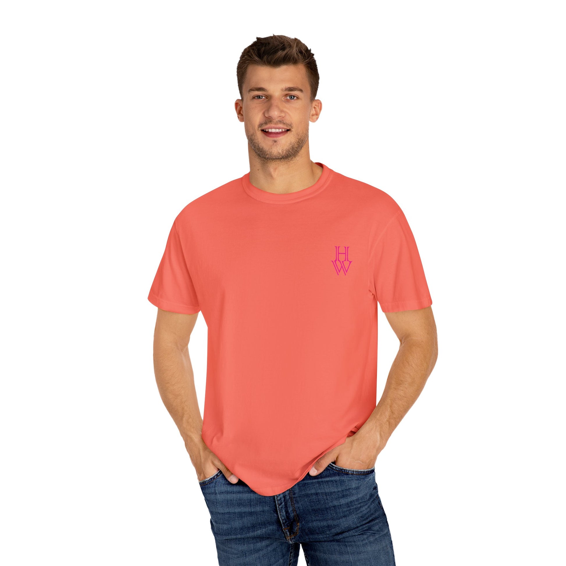 HW Unisex Garment-Dyed T-shirt - Highlighter Wednesday