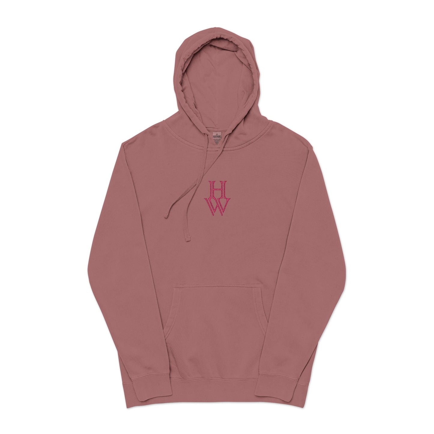 HW Unisex Pigment-Dyed Hoodie Printify