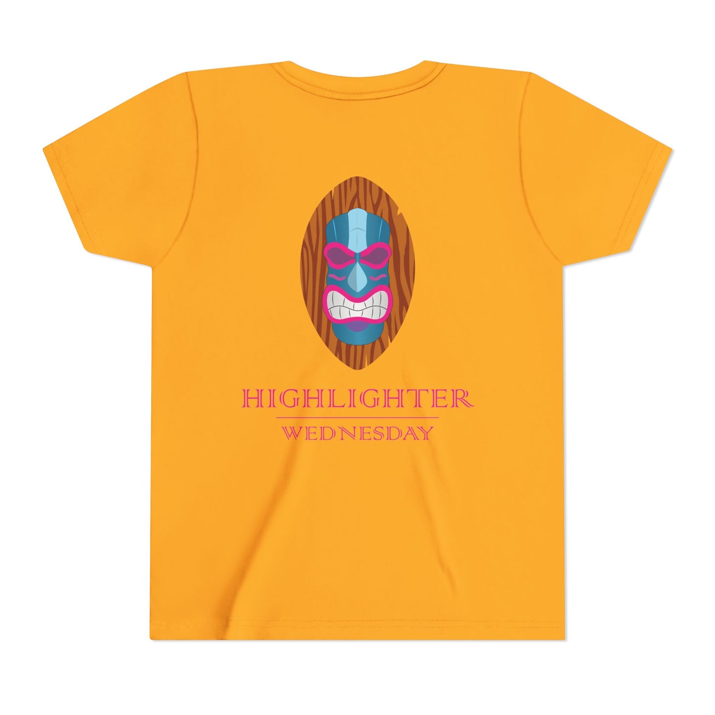 HW Youth Short-Sleeve Tee - Highlighter Wednesday