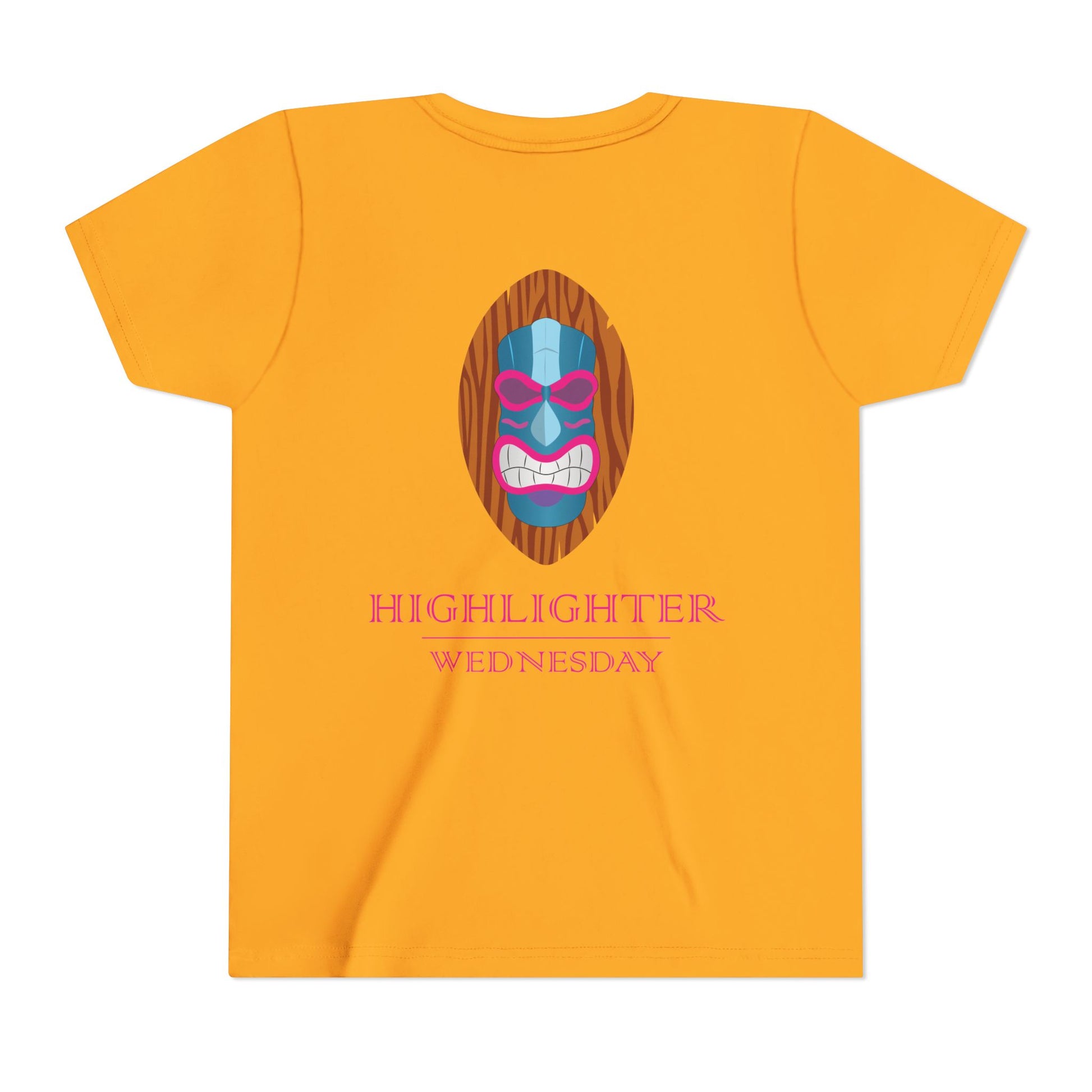 HW Youth Short-Sleeve Tee - Highlighter Wednesday