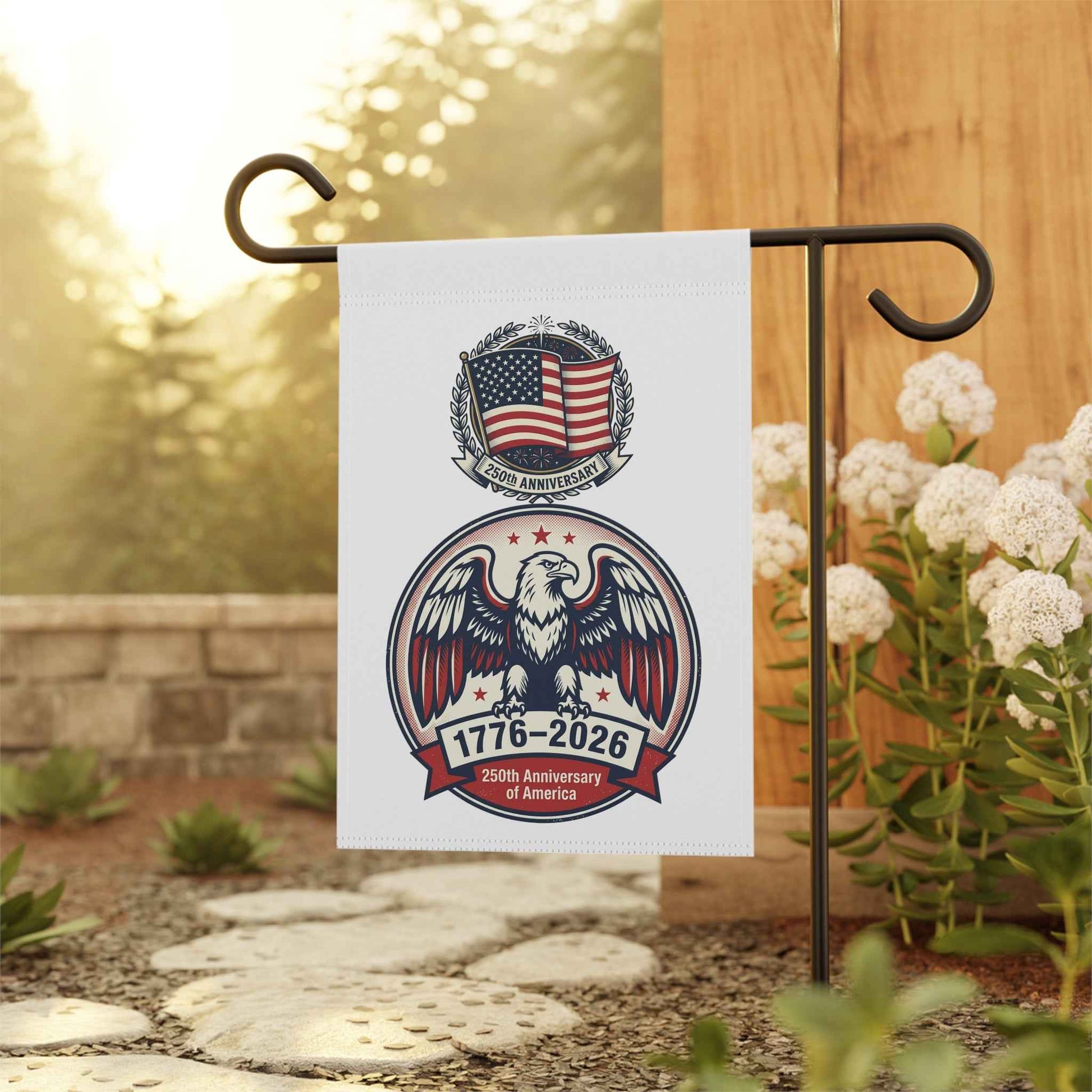 250th Anniversary - Eagle Garden Banner