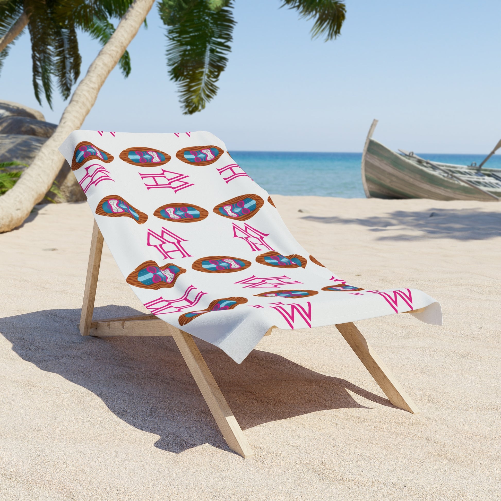 HW Luxury Beach Towel - Highlighter Wednesday