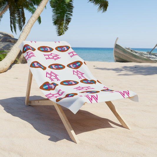 HW Luxury Beach Towel - Highlighter Wednesday