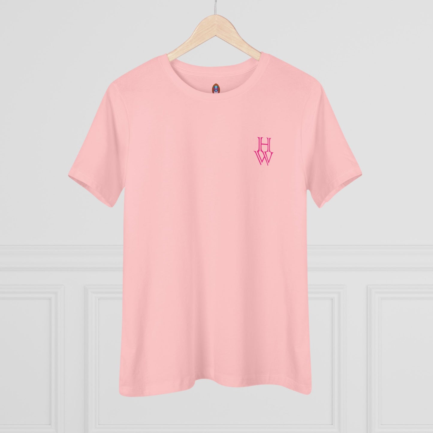 HW Women's Premium Casual Tee - Highlighter Wednesday