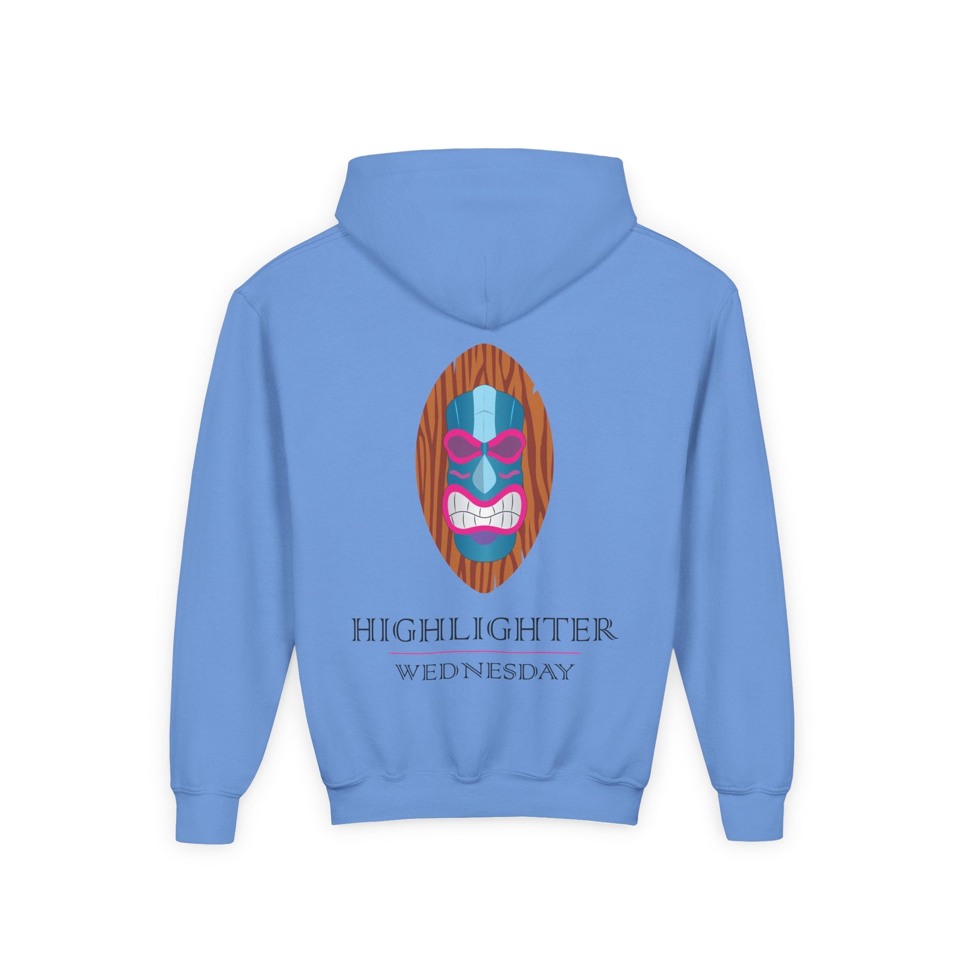 HW Youth Heavy Blend Hooded Sweatshirt - Highlighter Wednesday
