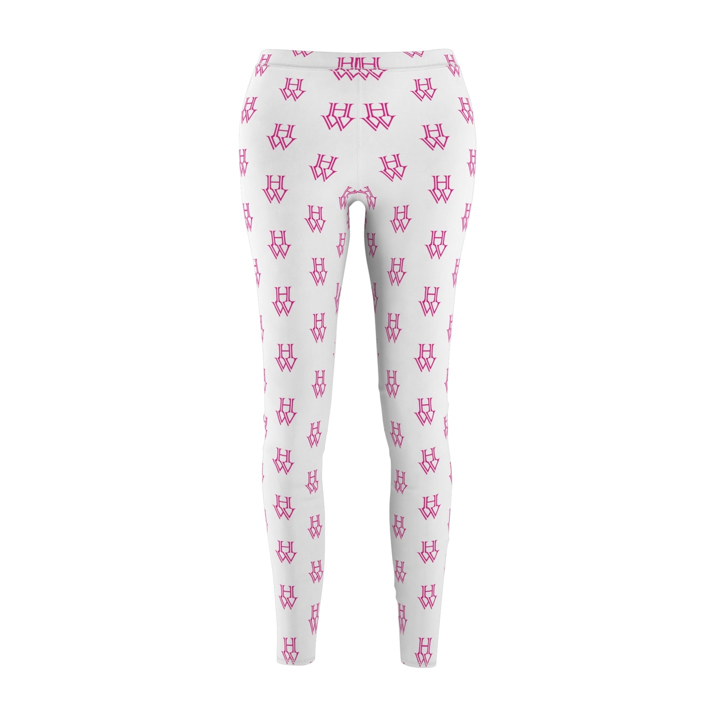 HW Elastic Skinny Fit Leggings - Highlighter Wednesday