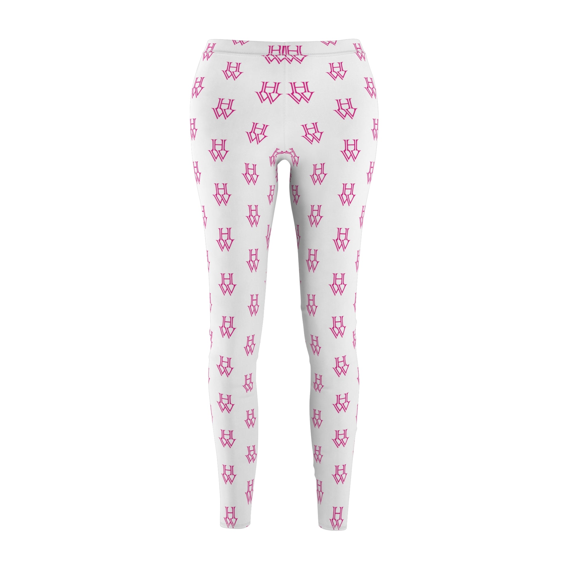 HW Elastic Skinny Fit Leggings - Highlighter Wednesday