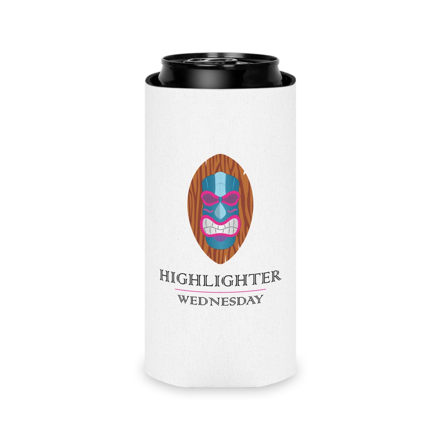 HW ChillWrap Can Cooler - Highlighter Wednesday