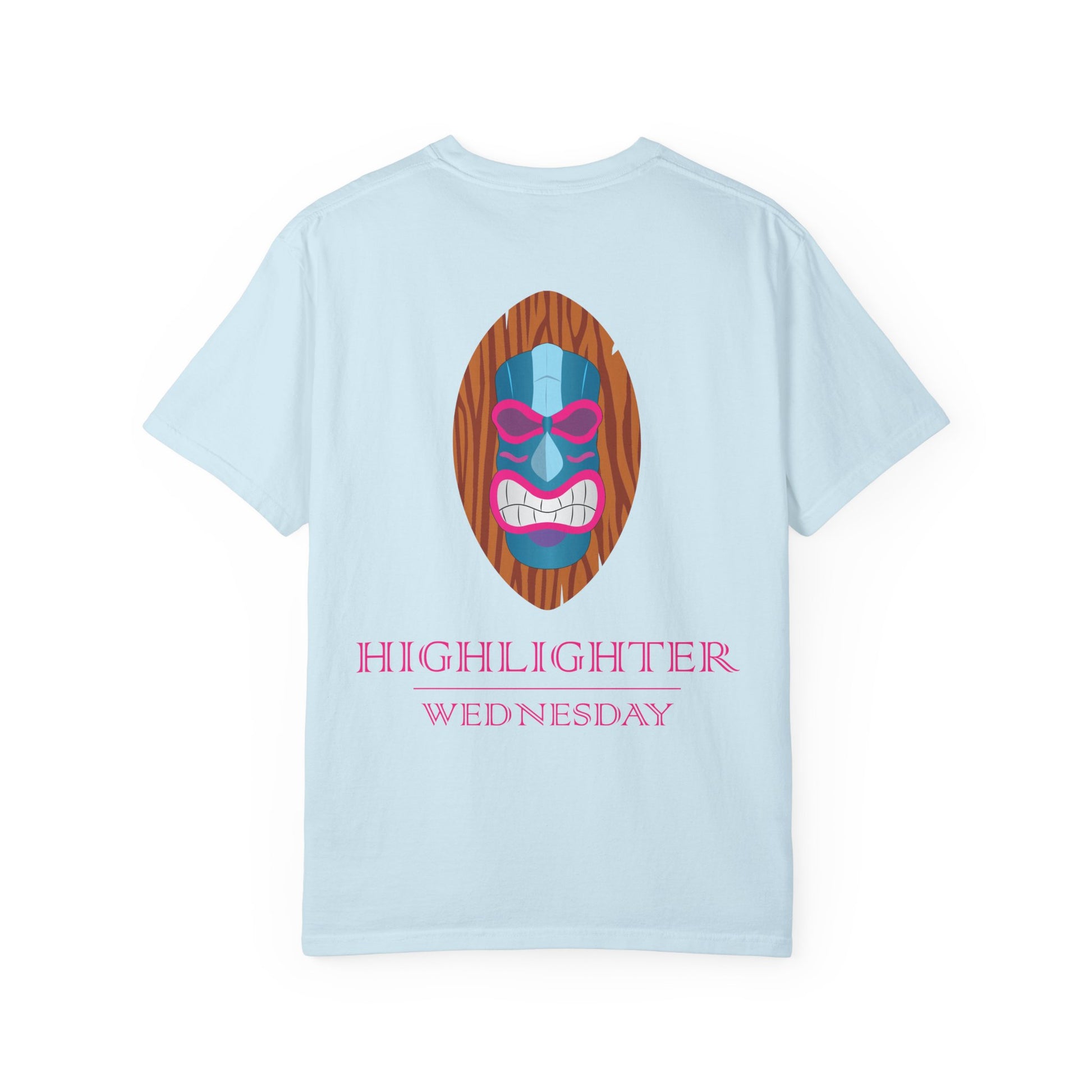 HW Unisex Garment-Dyed T-shirt - Highlighter Wednesday