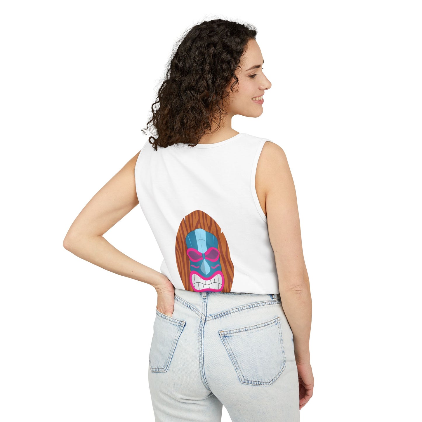 HW Unisex Garment-Dyed Tank Top - Highlighter Wednesday