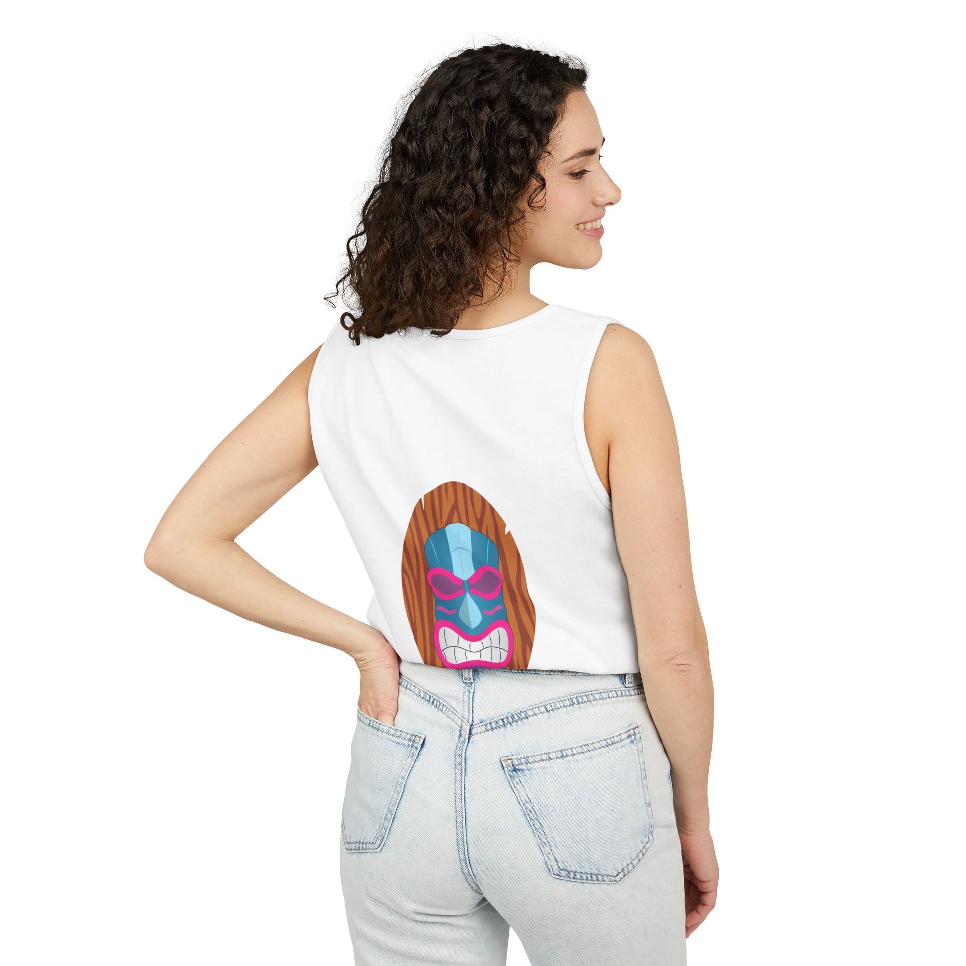 HW Unisex Garment-Dyed Tank Top - Highlighter Wednesday