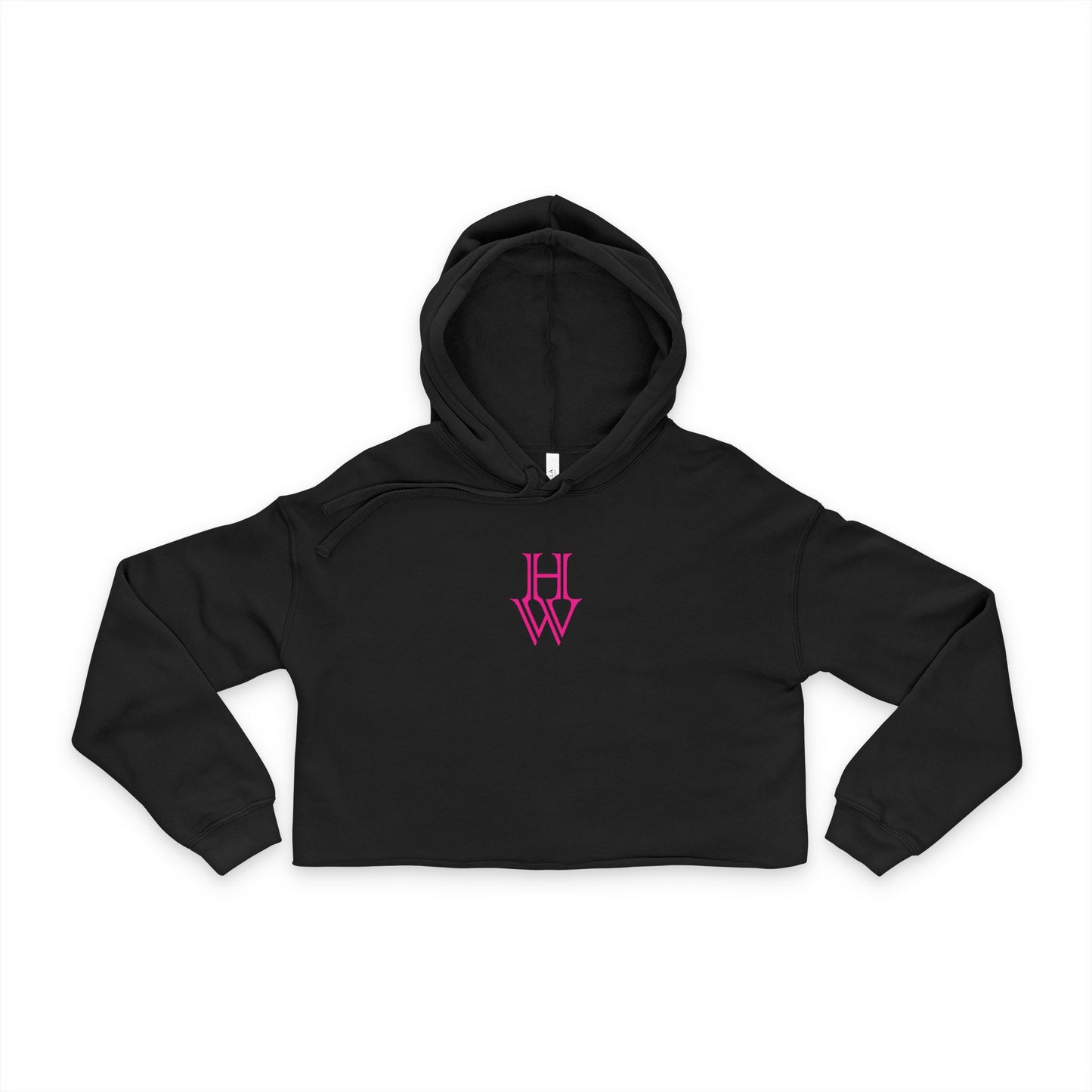HW Women's Cropped Hoodie - Highlighter Wednesday