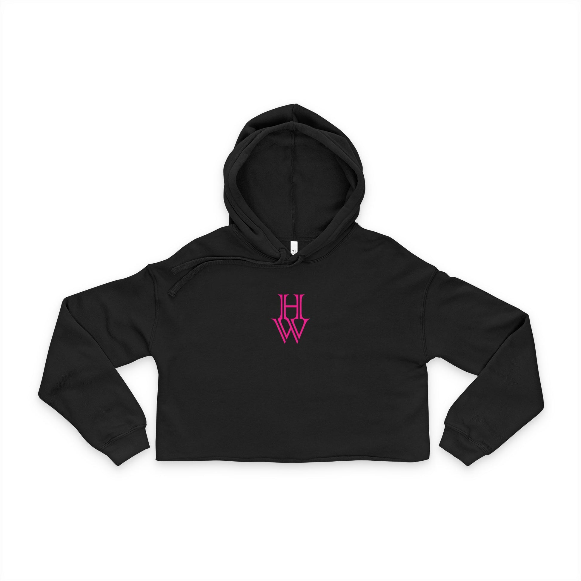 HW Women's Cropped Hoodie - Highlighter Wednesday